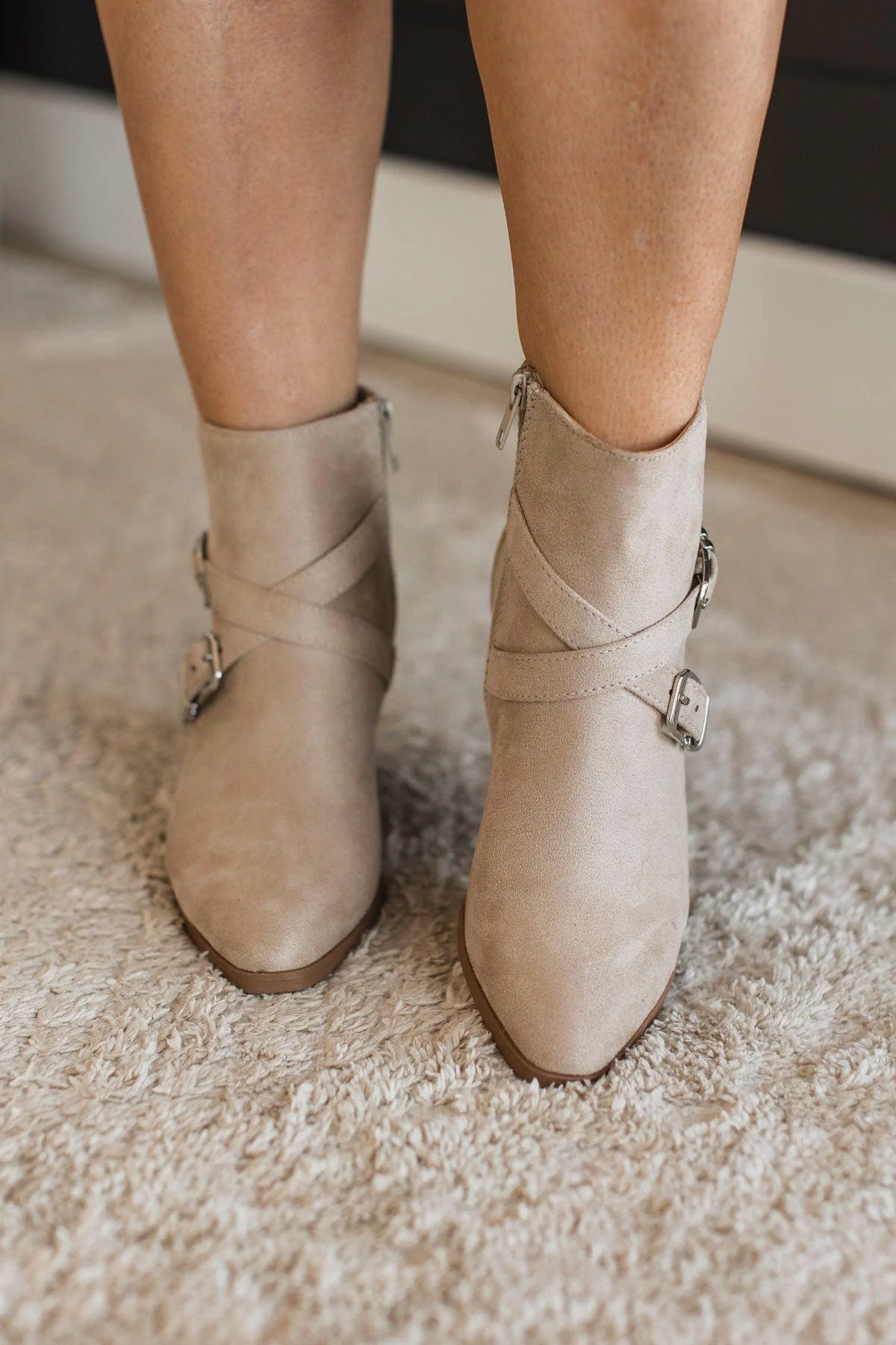 Soda Juno Boots- Sand - Image 2