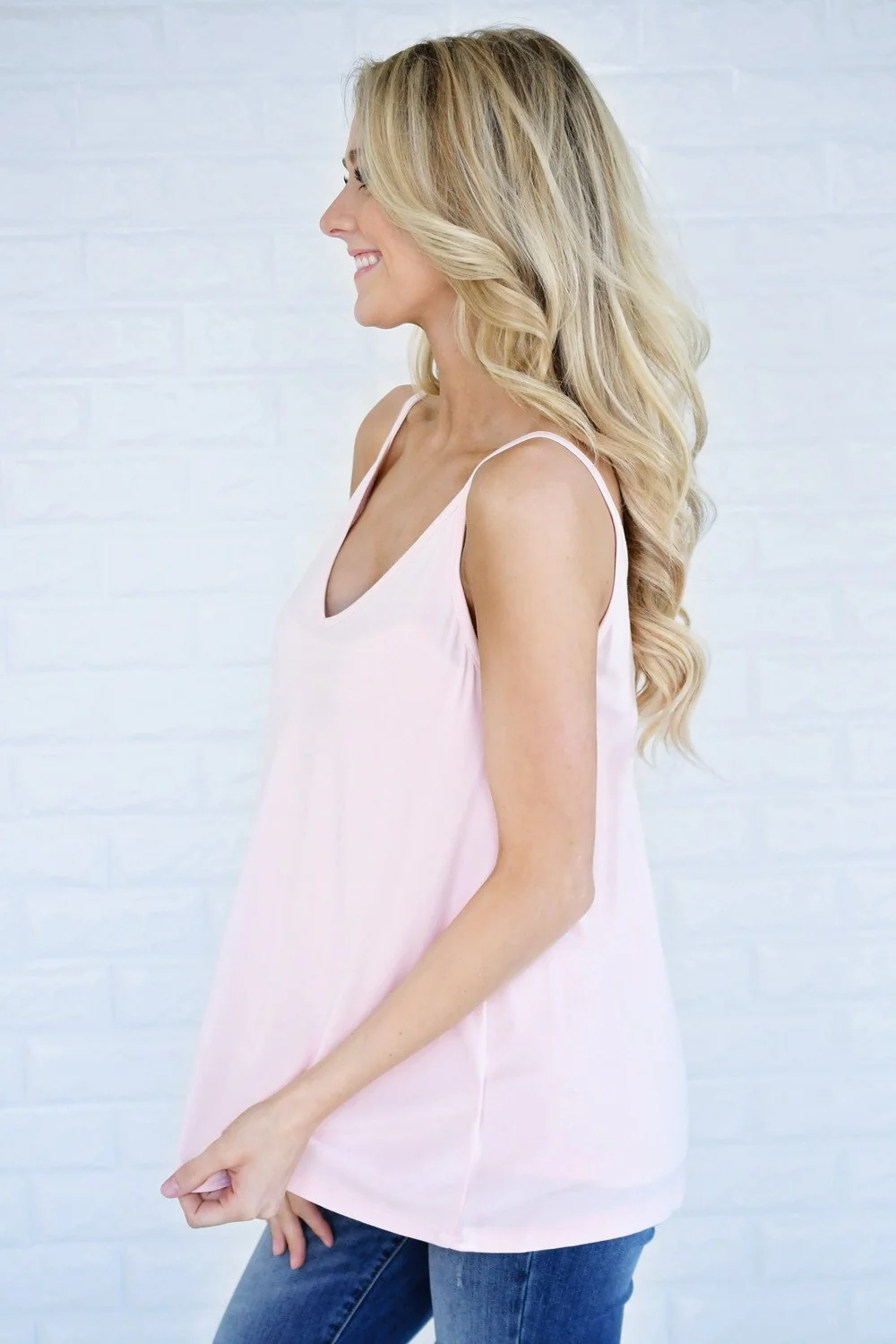Softest Tee Ever - Blush - Image 5