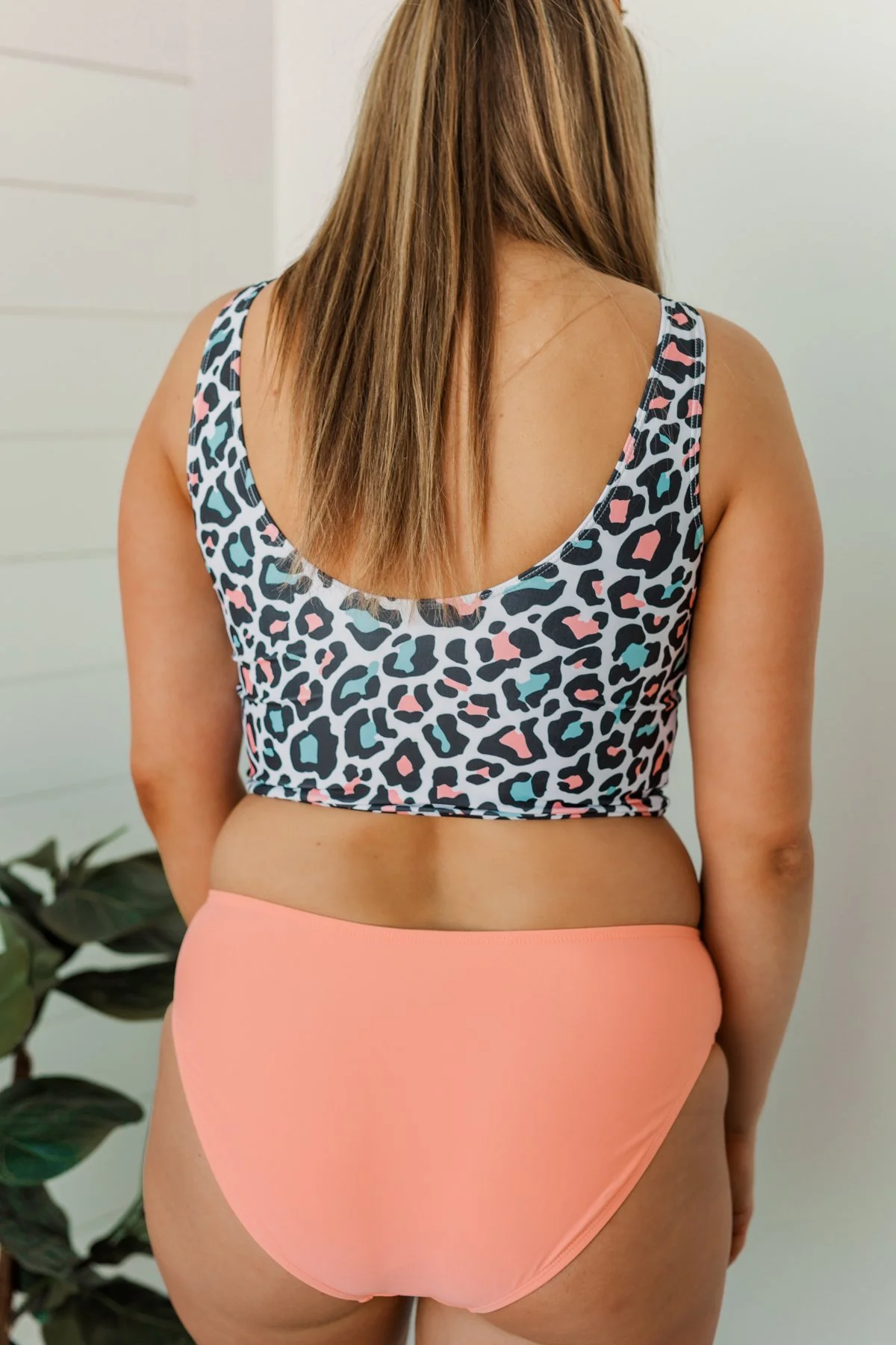 Soul Full Of Sunshine Knot Tankini Top- Multi-Color Leopard - Image 10