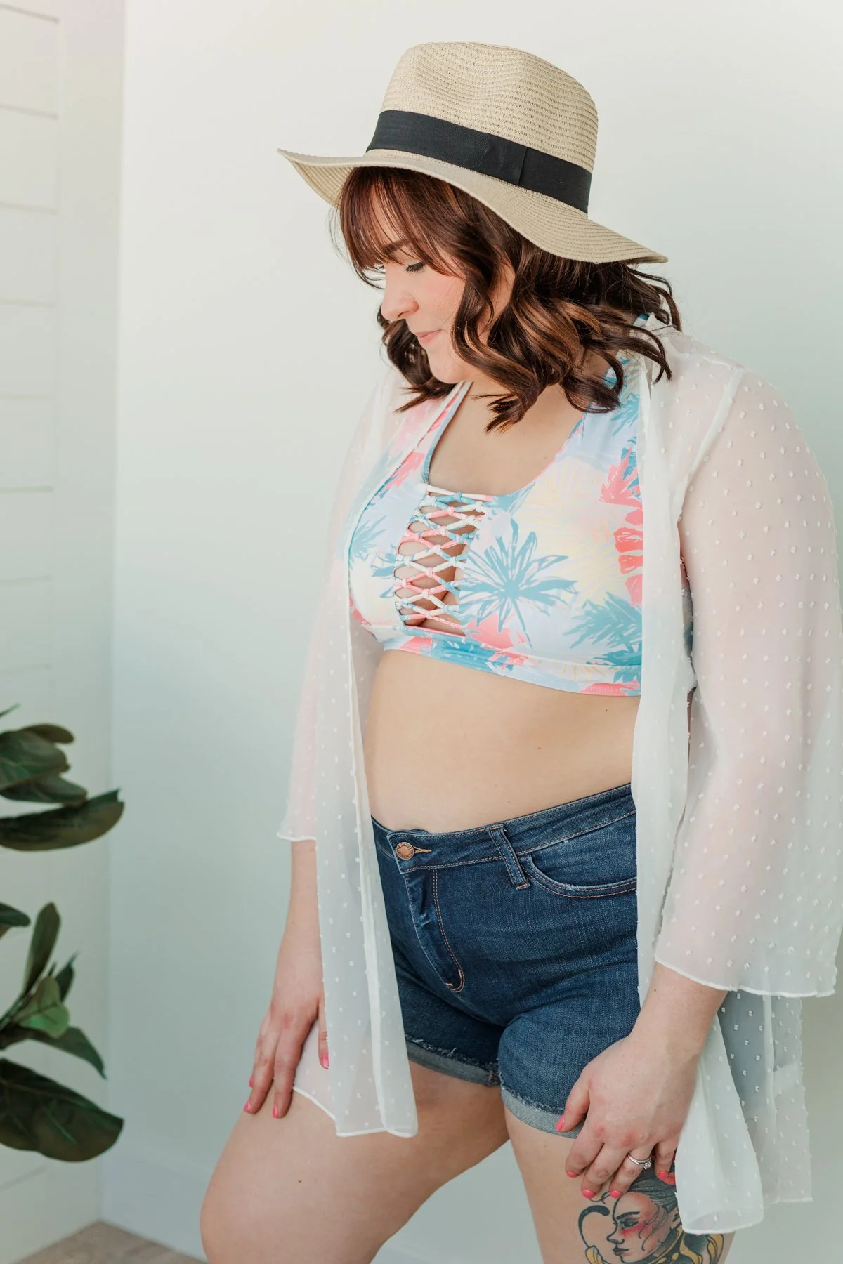 Sounds of Spring Lightweight Kimono- Ivory - Image 13