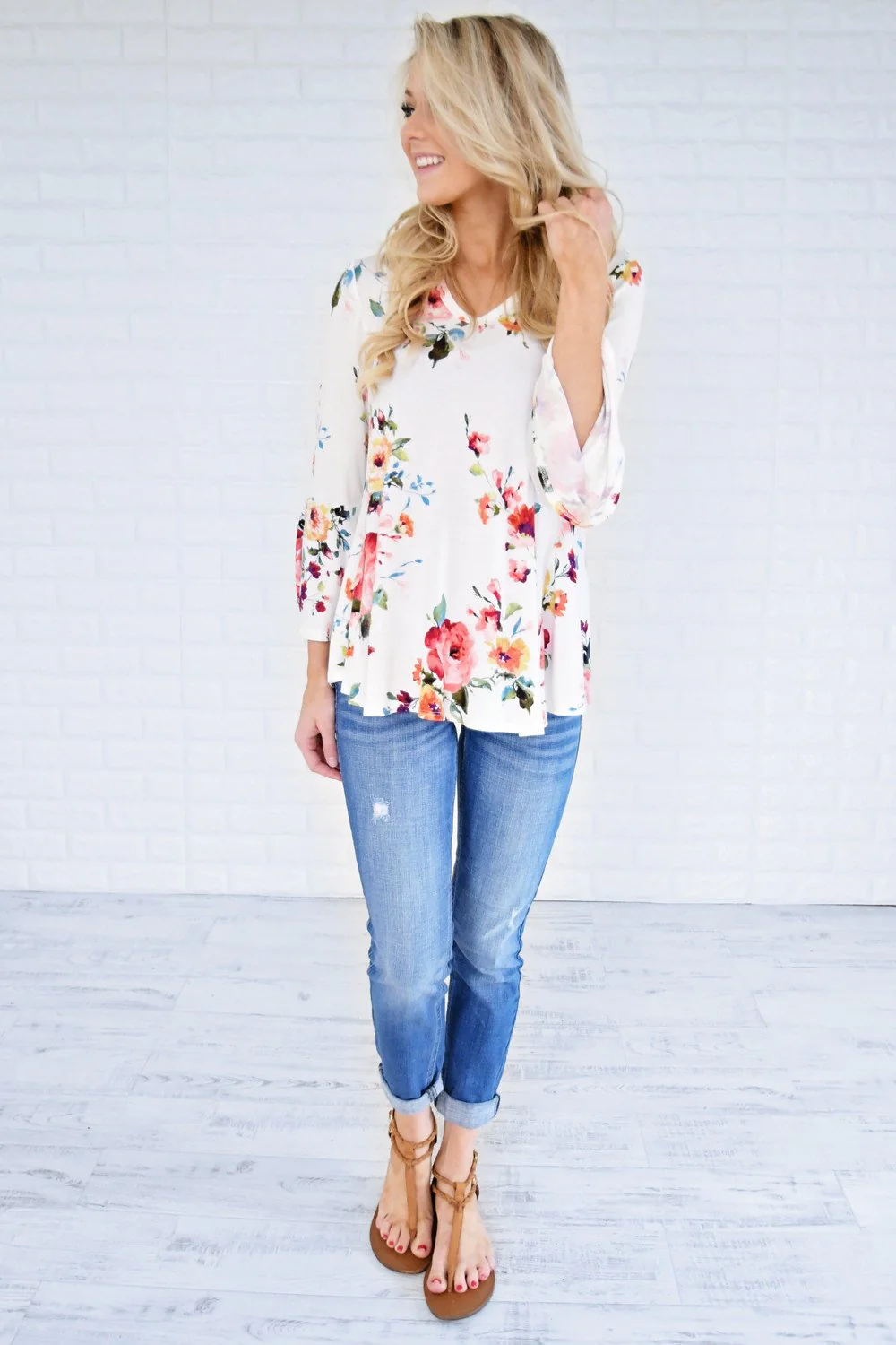 Southern Belle Floral Top - Image 4