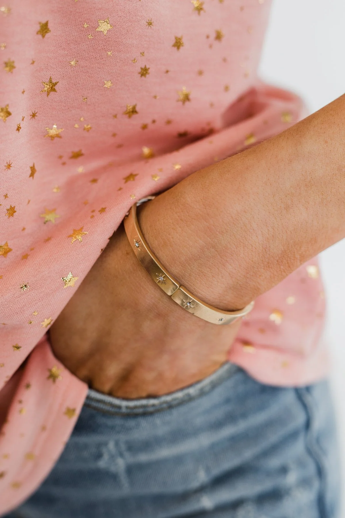 Star Jewel Bracelet- Gold - Image 3