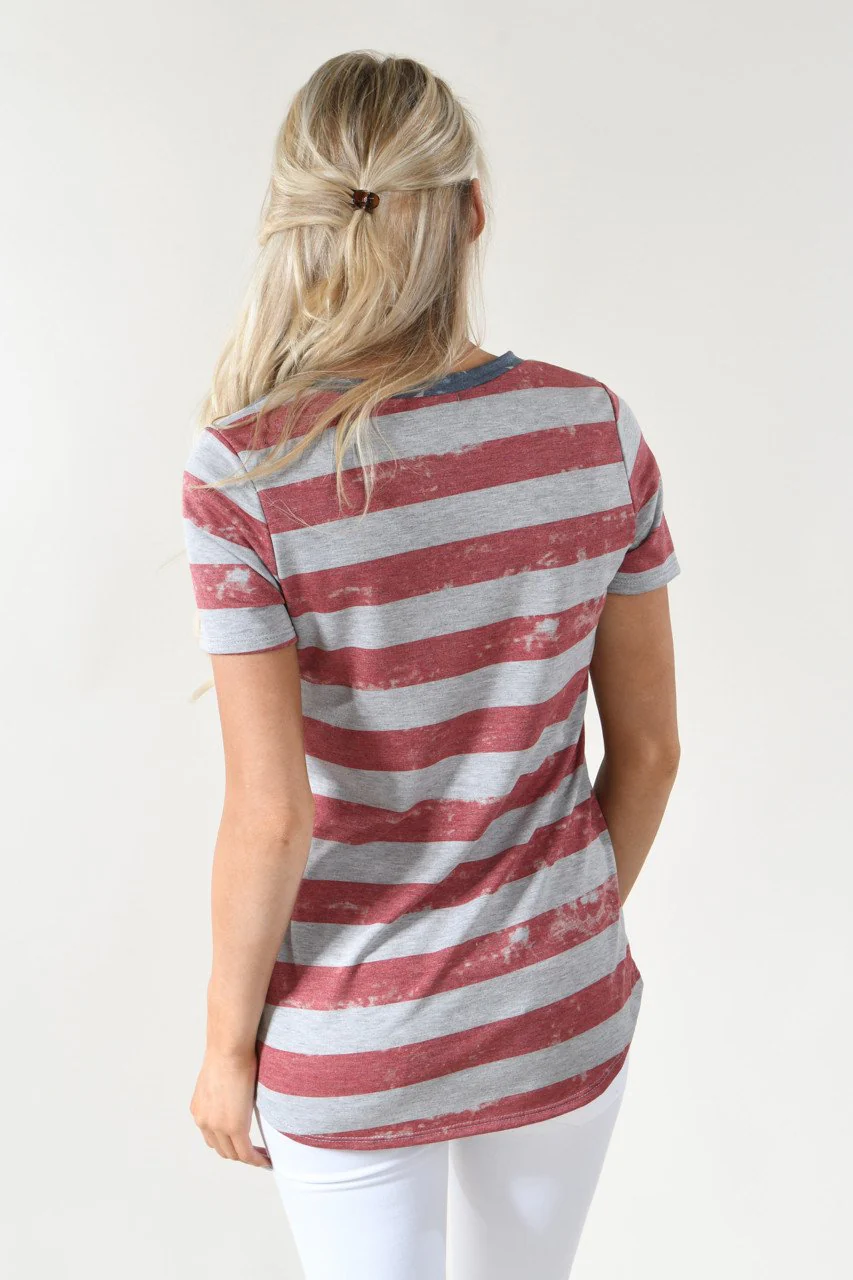 Stars & Stripes Pocket Top - Image 6
