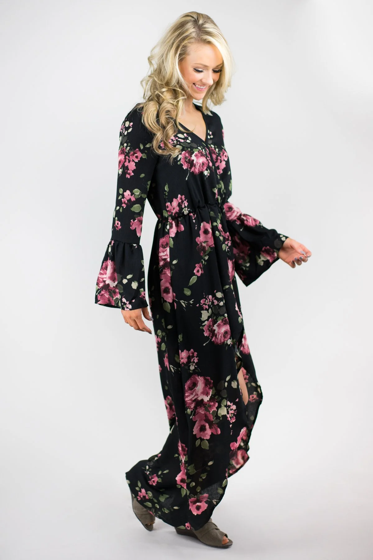 Steal the Scene Floral Maxi Dress - Image 5