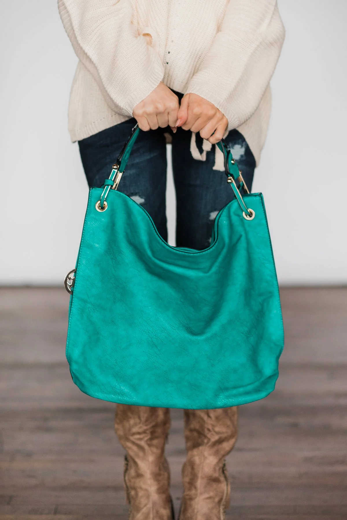 Steal the Show ~ Teal Tote - Image 3