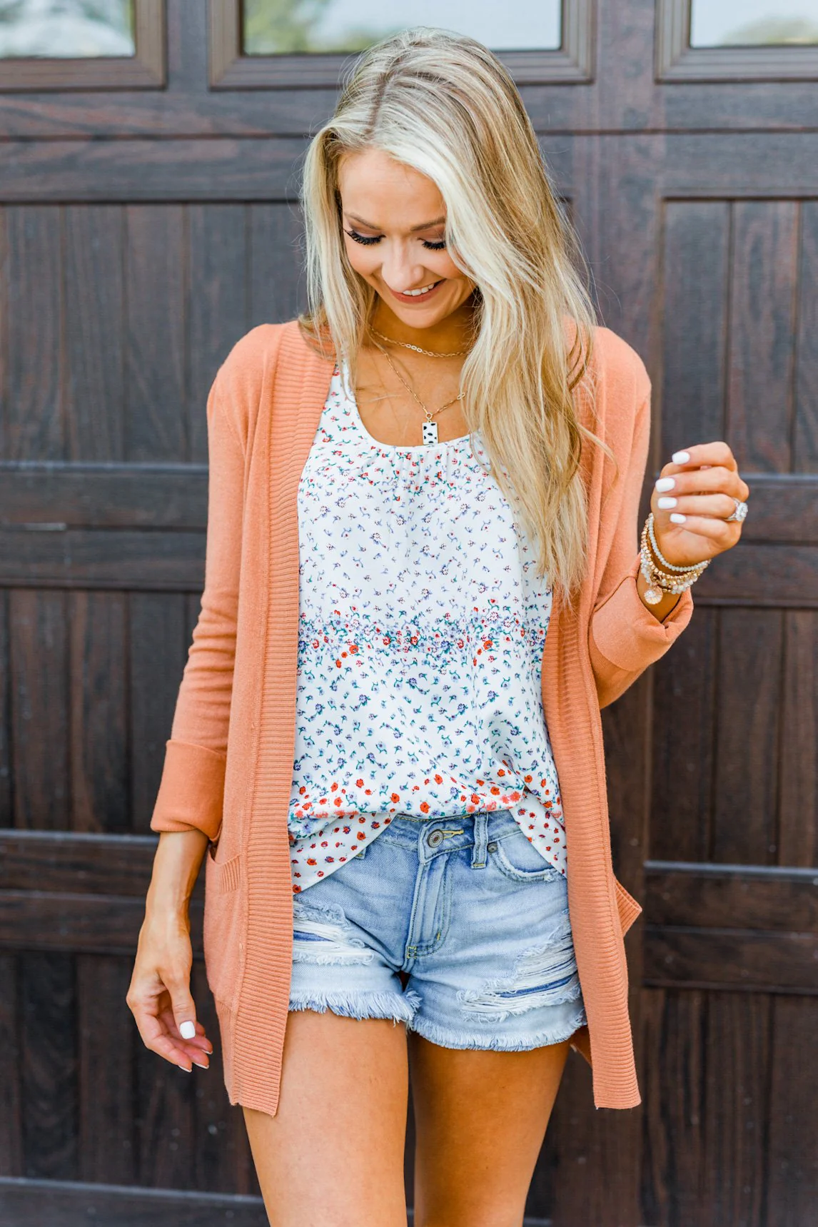 Strive For The Best Floral Tank Top- Ivory - Image 6