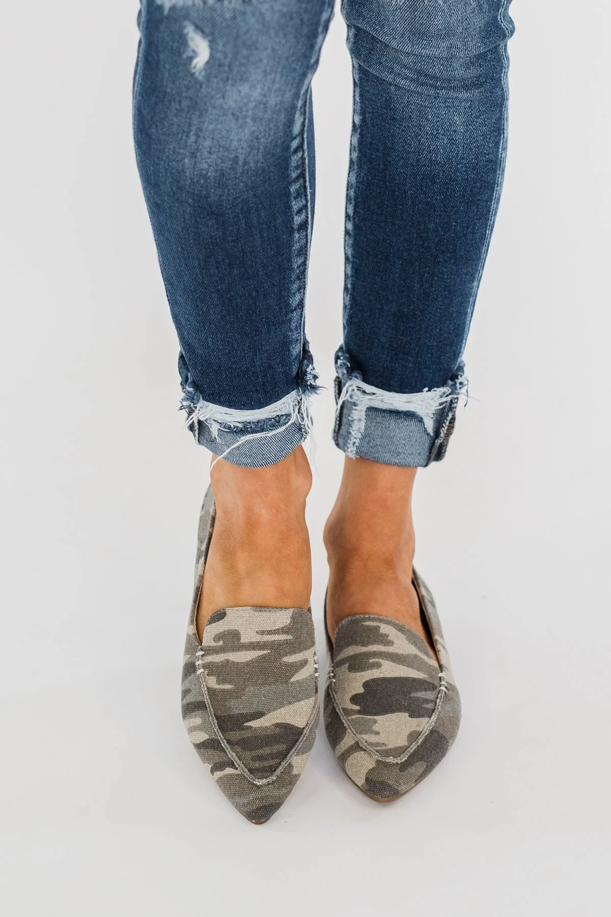 Sugar Amore Loafers- Camo Canvas - Image 3