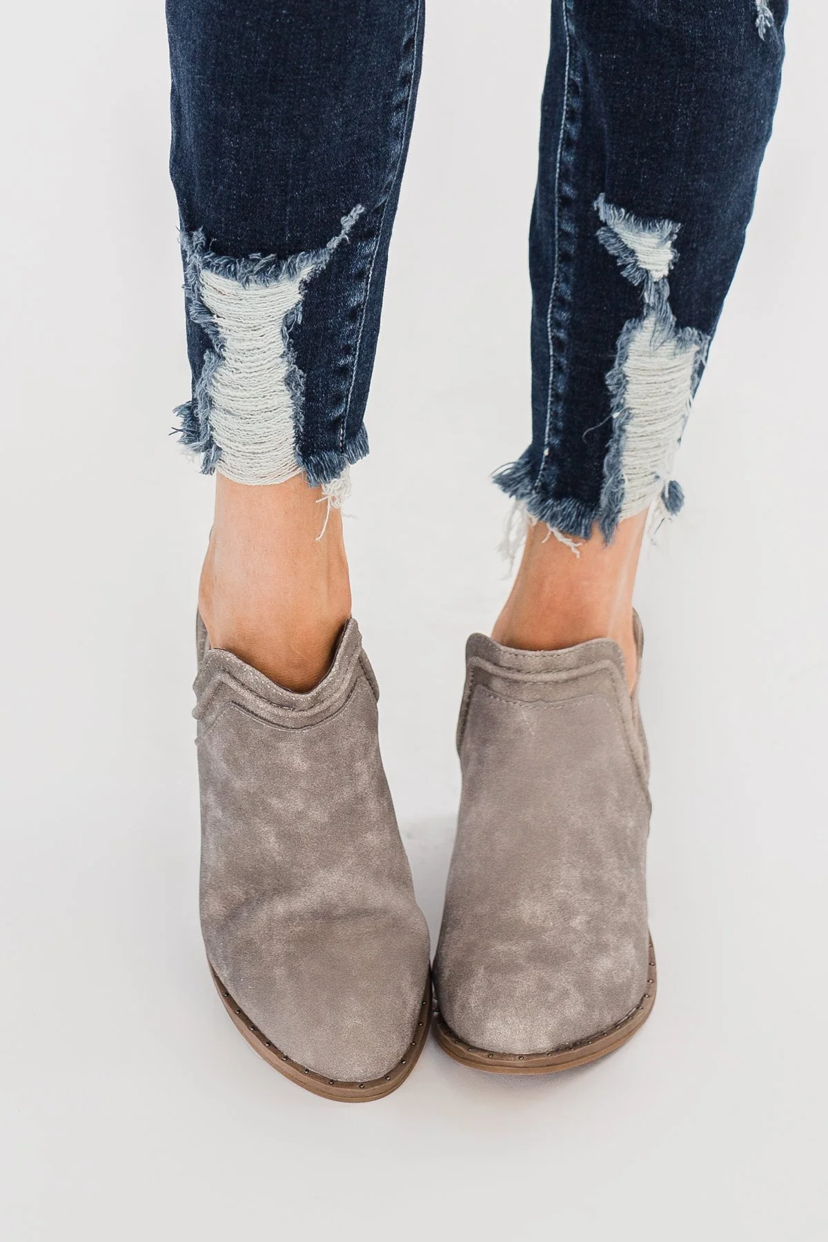 Sugar Envy Booties- Stone - Image 2