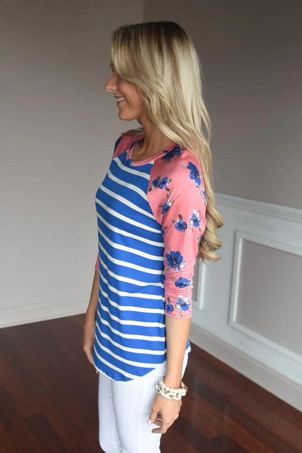 Sugar & Spice Top ~ Blue - Image 7