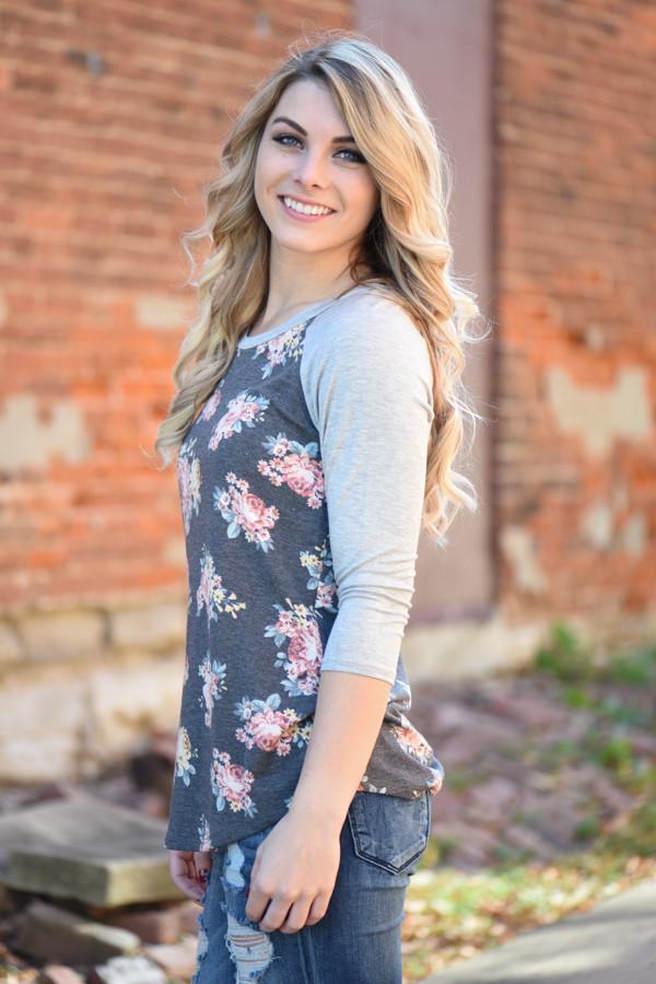 Suit Your Fancy Floral Top - Image 5