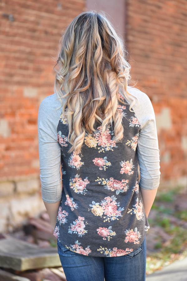 Suit Your Fancy Floral Top - Image 6