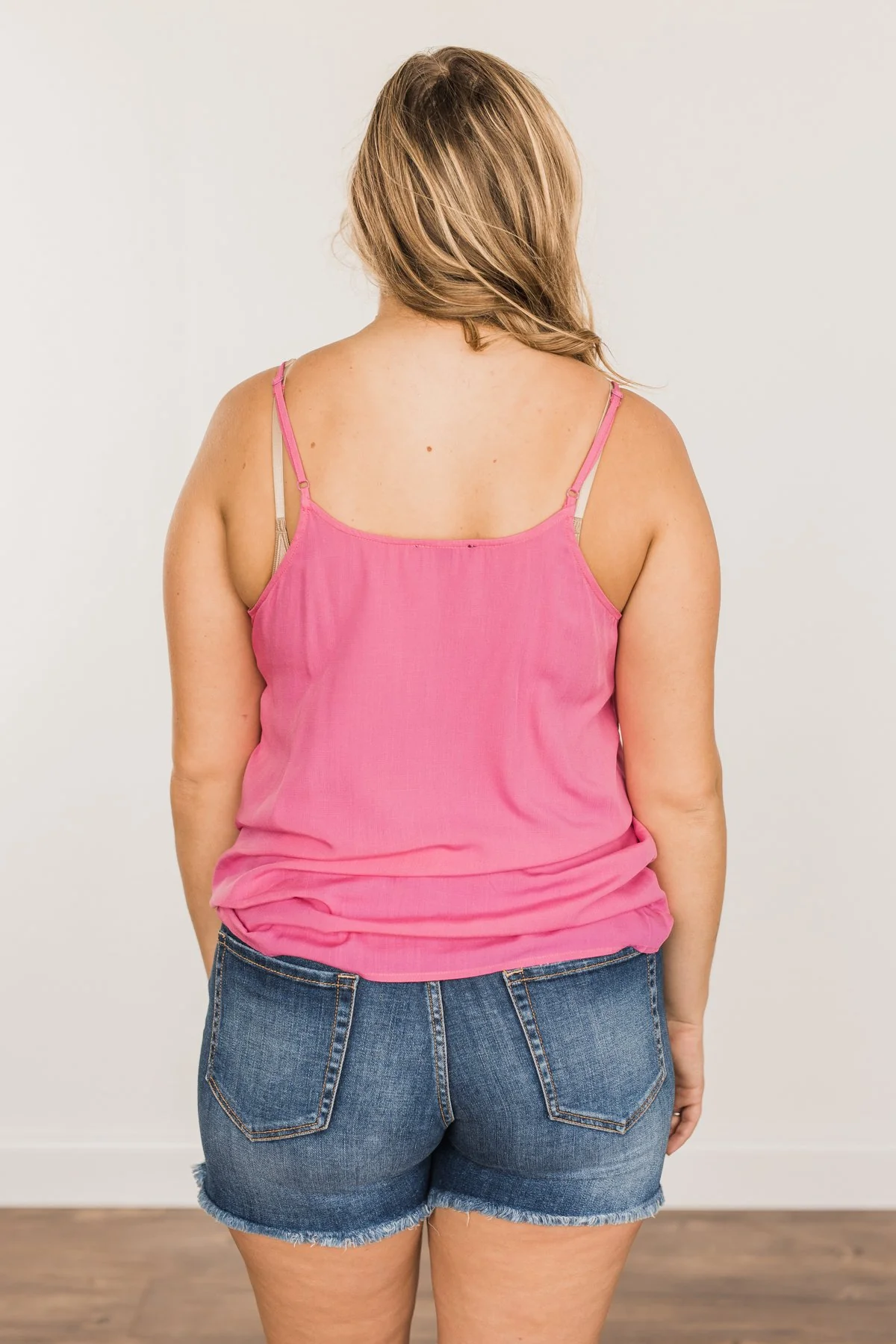 Summer Awaits Crochet Tank- Bubblegum Pink - Image 8