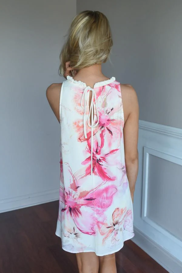 Summer Bliss Floral Dress - Image 6