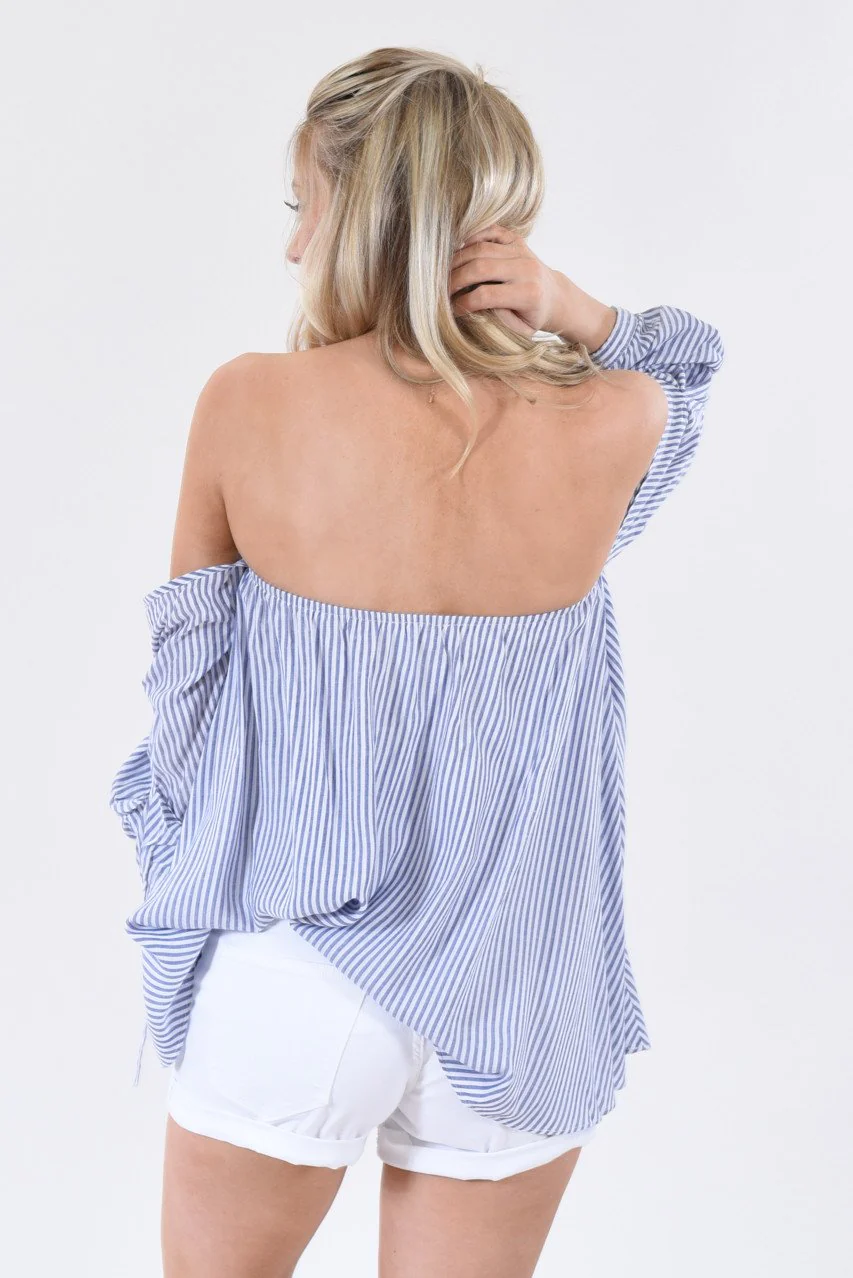 Summer Breeze Off the Shoulder Top - Image 4
