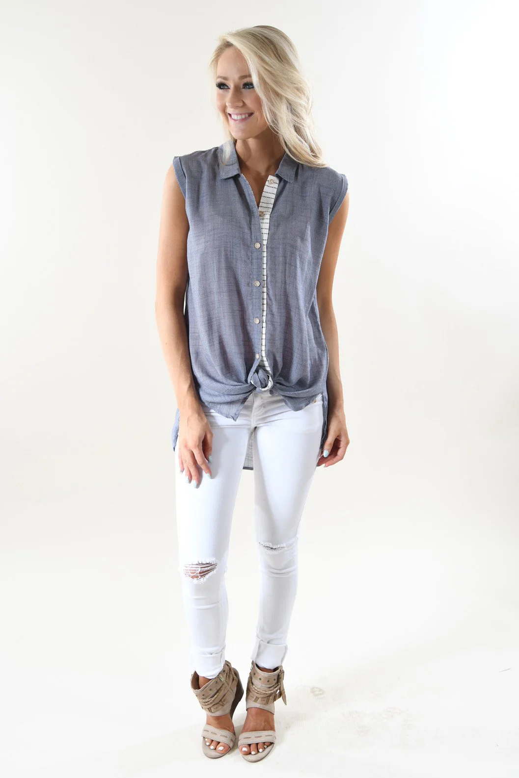 Summer Destination Sleeveless Top - Image 5