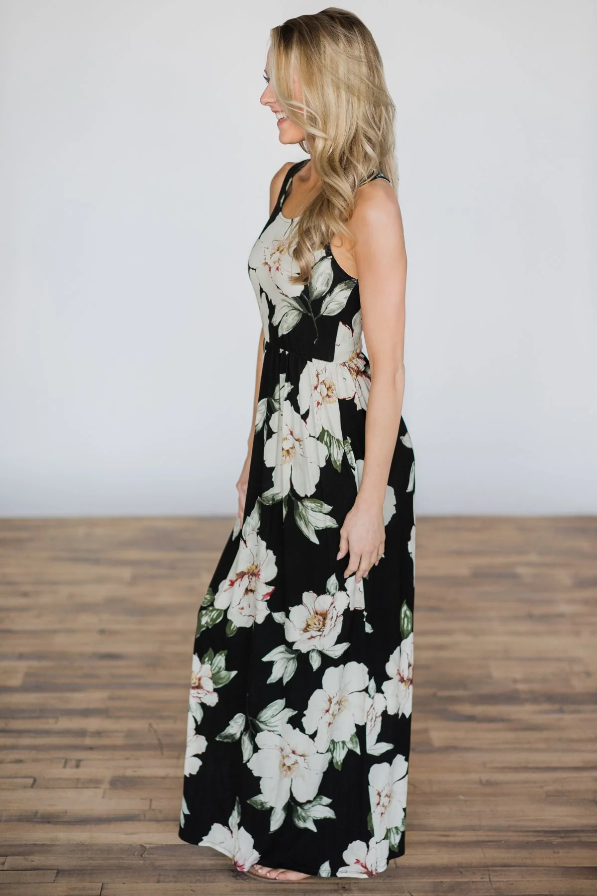 Sunny Days Floral Maxi Dress - Image 3
