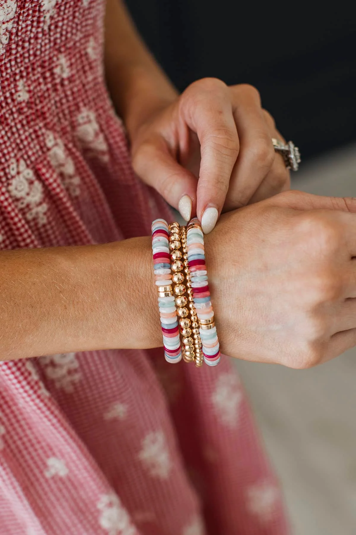 Sunsets & Slow Walks Beaded Bracelet Set- Multi