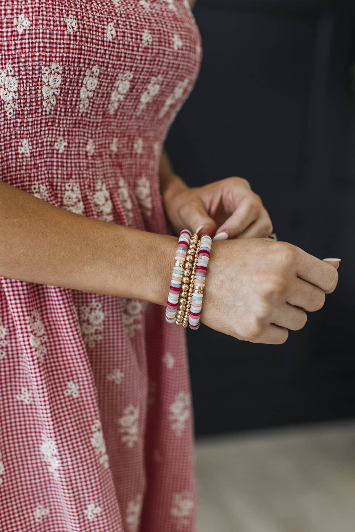 Sunsets & Slow Walks Beaded Bracelet Set- Multi - Image 2