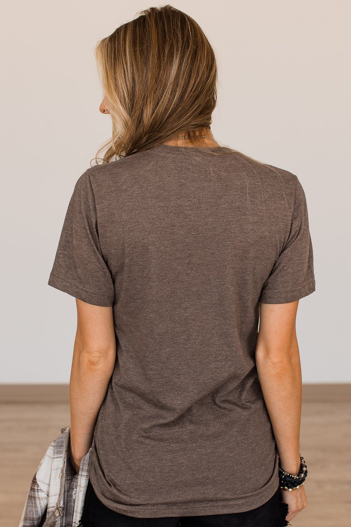 "Support Local Farmers" Graphic Tee- Dark Mocha - Image 8