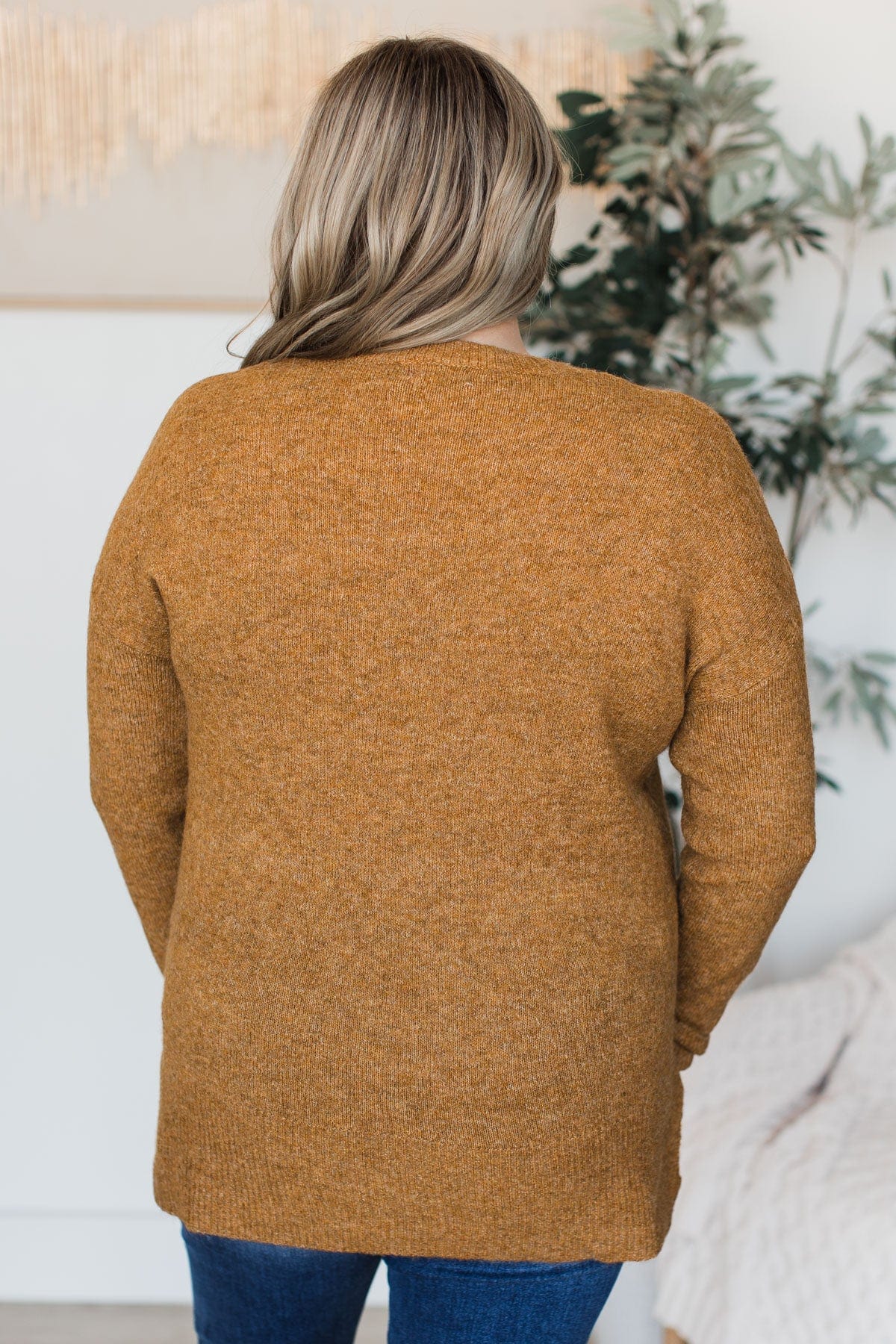 Sweet Harmony Knit Sweater- Camel - Image 8