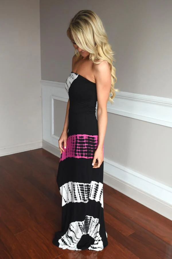Swirls of Color Maxi Dress - Image 4