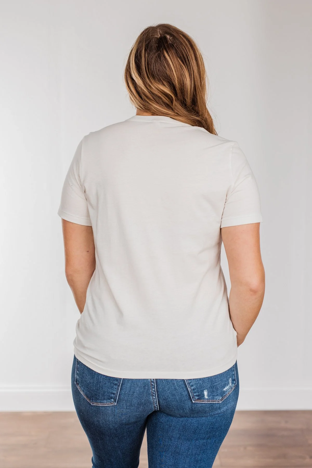"Take Me To The Mountains" Graphic Tee- Cream - Image 15