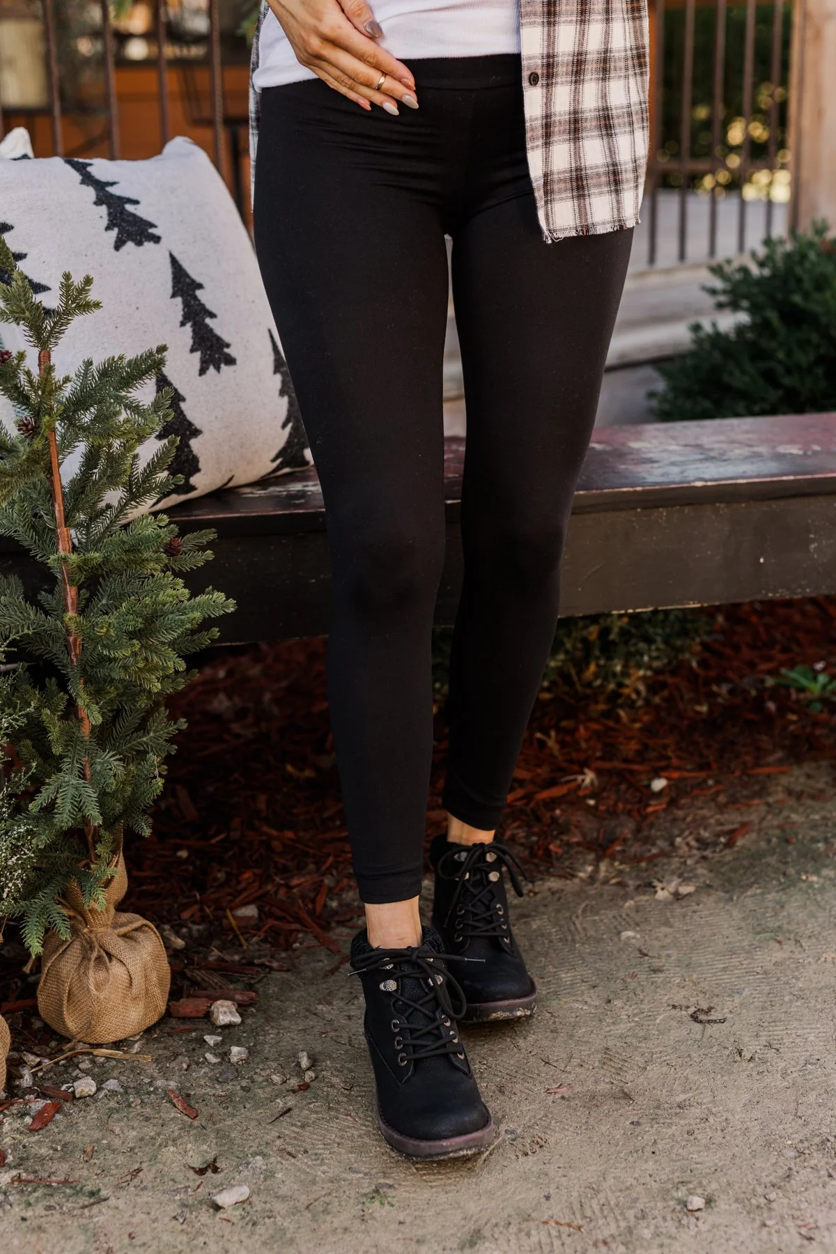 Take Me With You Lounge Leggings- Black - Image 3