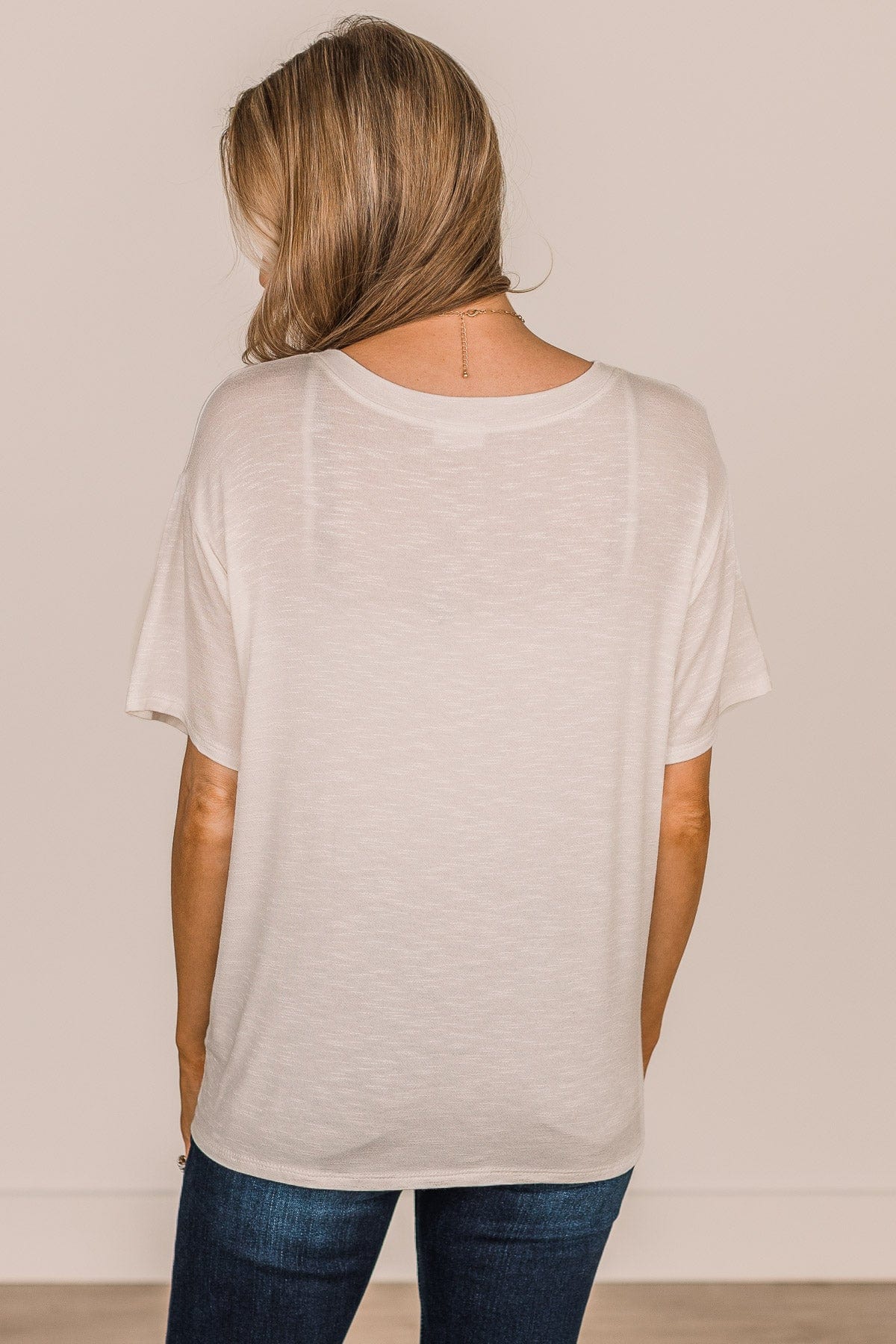 Tearing Down Boundaries Knit Top- Ivory - Image 6