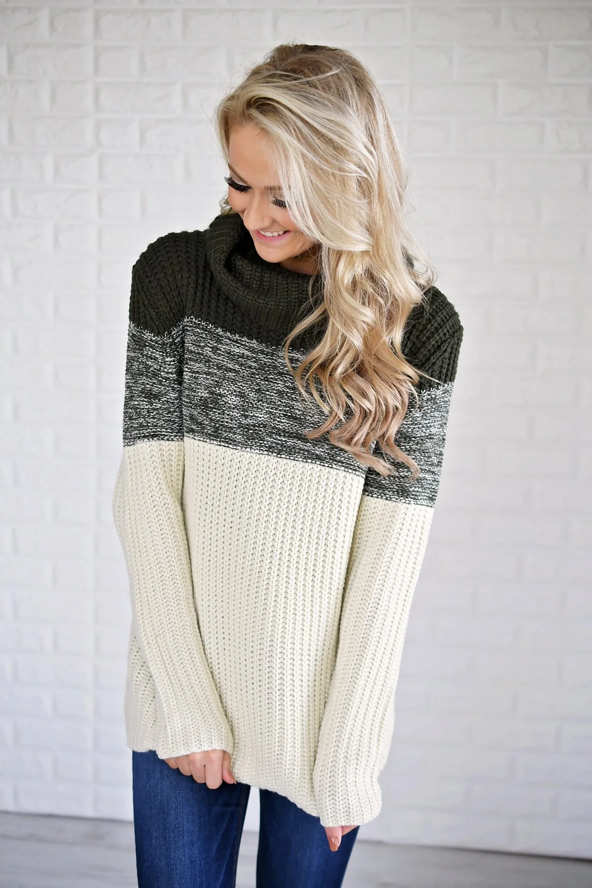That Should Be Me Sweater - Olive - Image 3