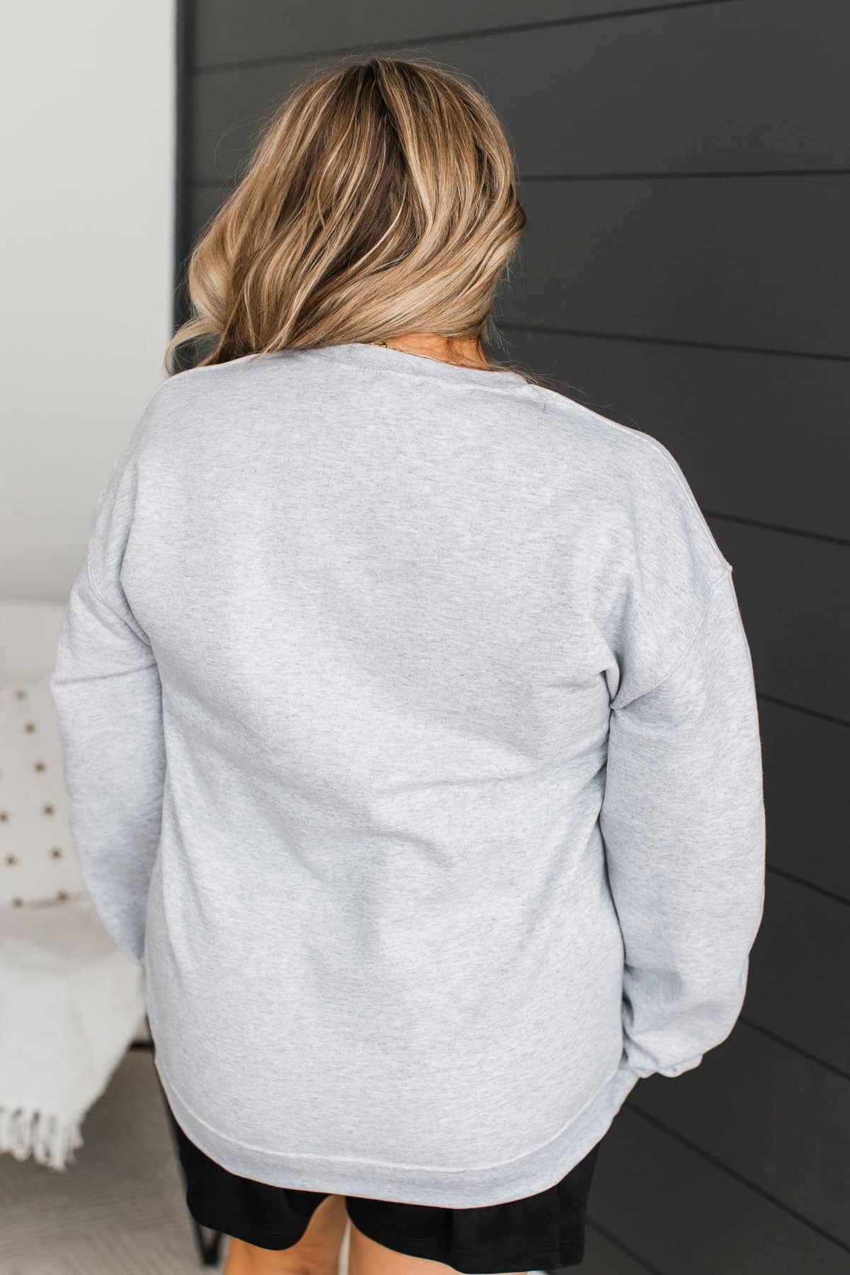 "That Sounds Like My Husbands Problem" Crew Neck- Light Heather Grey - Image 8