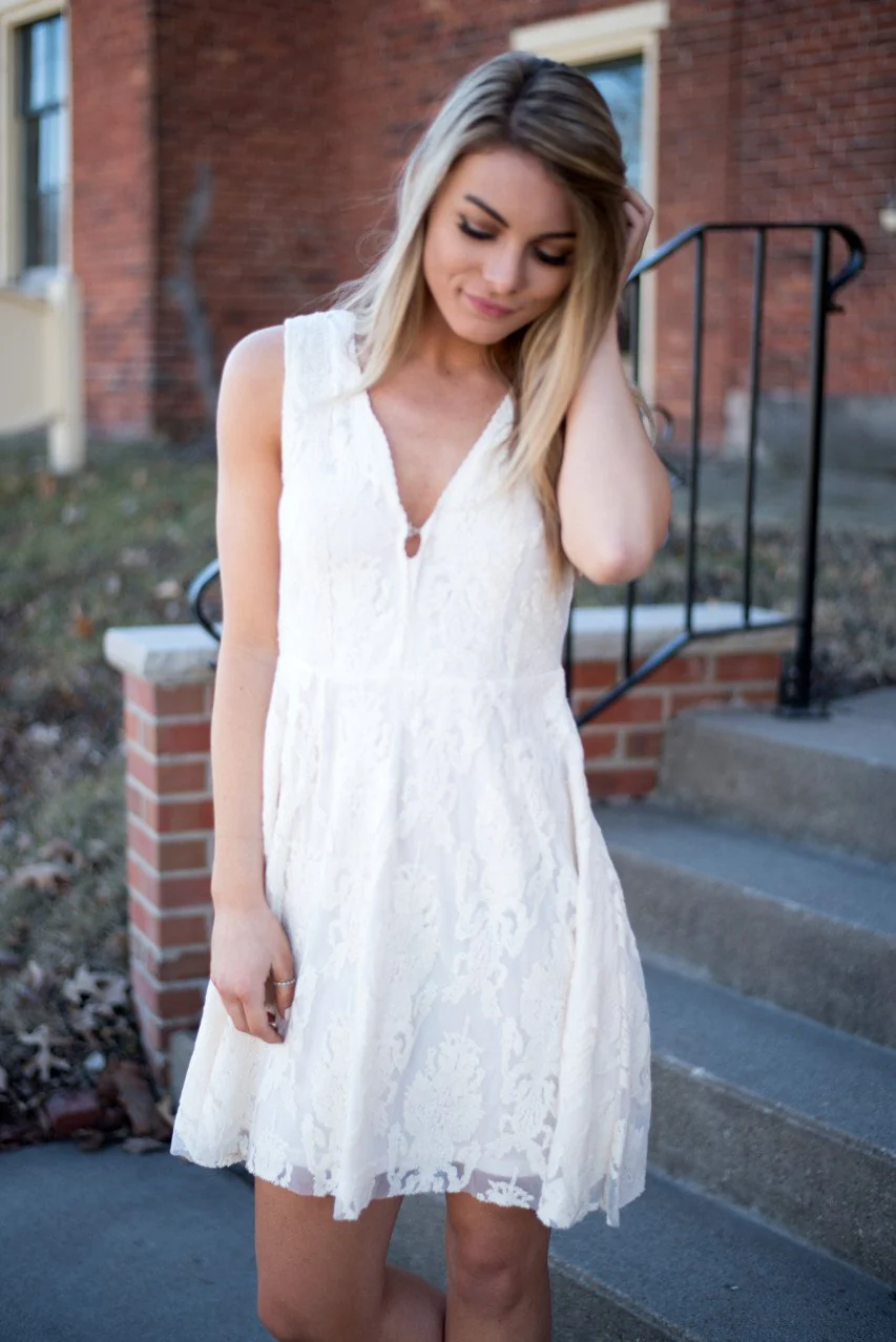 The Good Side Dress ~ Cream - Image 4