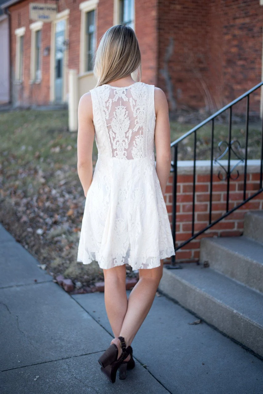 The Good Side Dress ~ Cream - Image 6