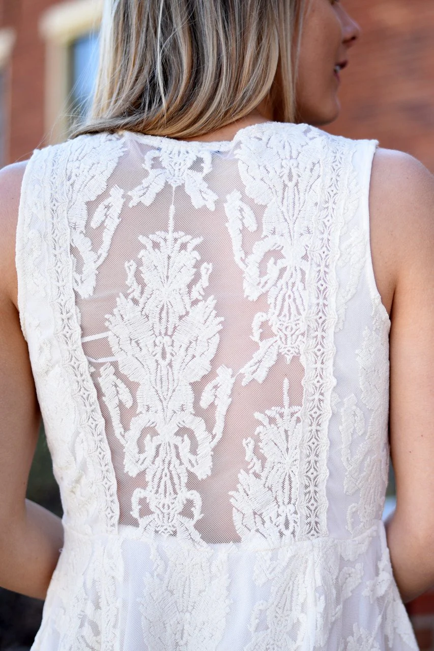The Good Side Dress ~ Cream - Image 7