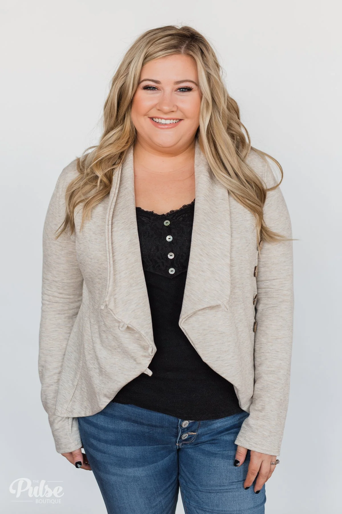 The Perfect Occasion Jacket- Oatmeal - Image 11