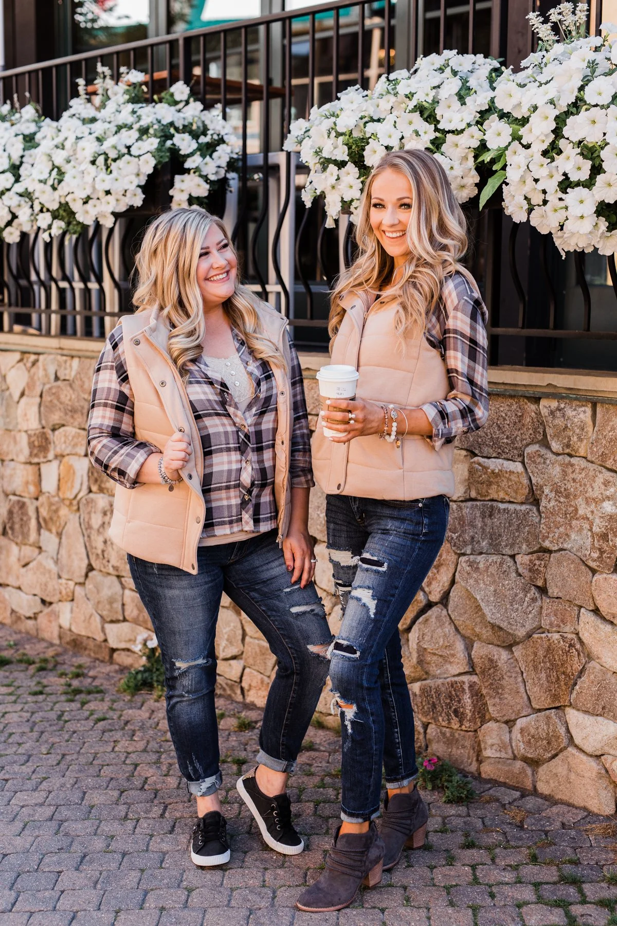 The Perfect Puffer Vest- Khaki - Image 10