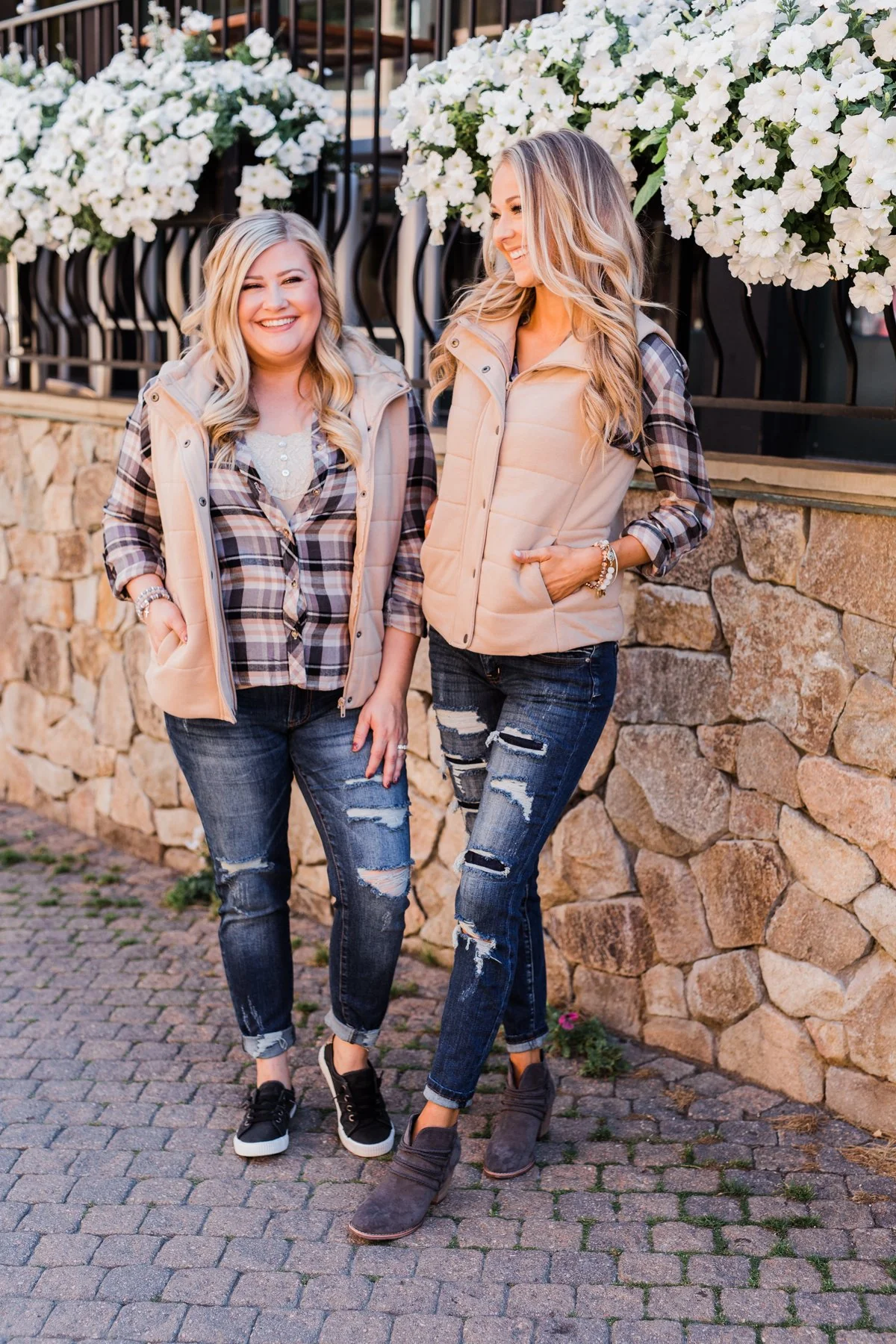 The Perfect Puffer Vest- Khaki - Image 5