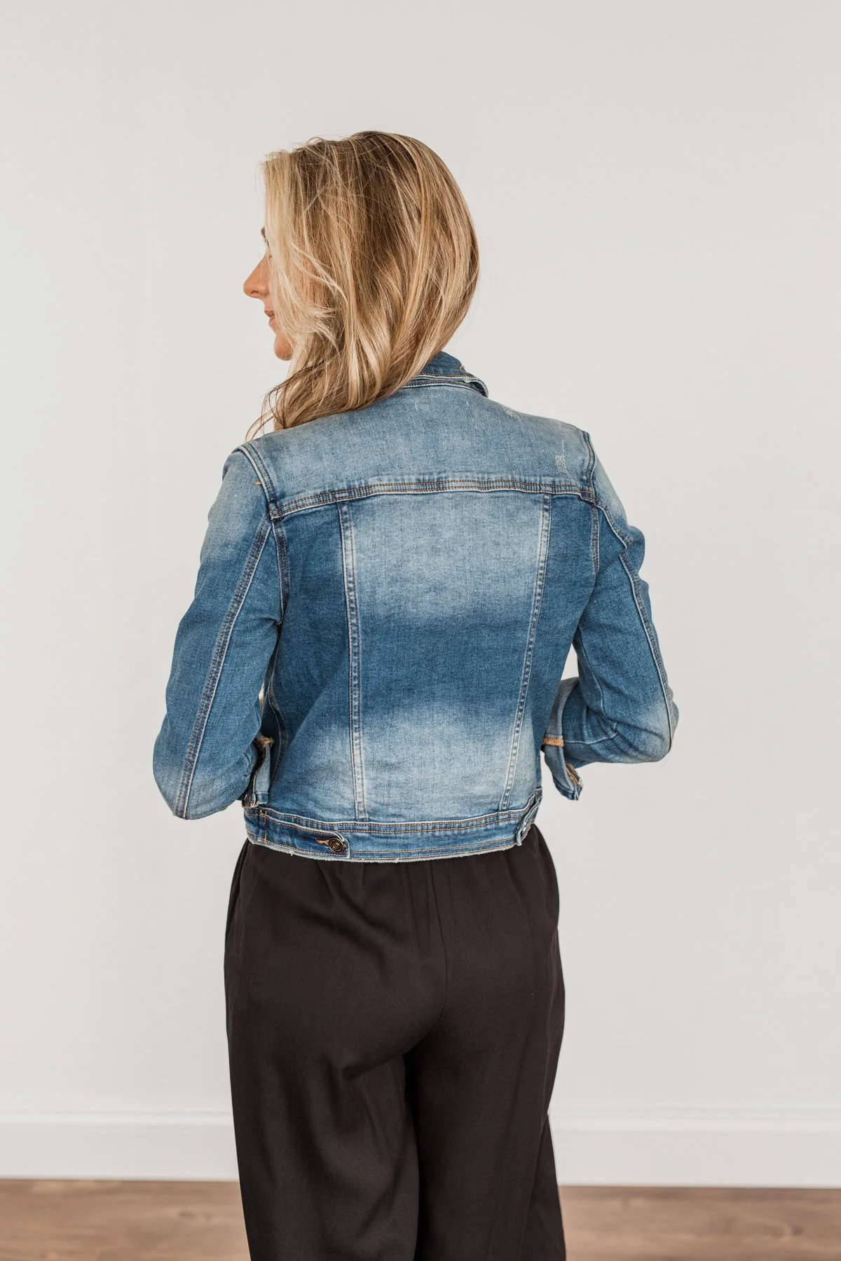 The Ultimate Jean Jacket - Medium Wash - Image 13