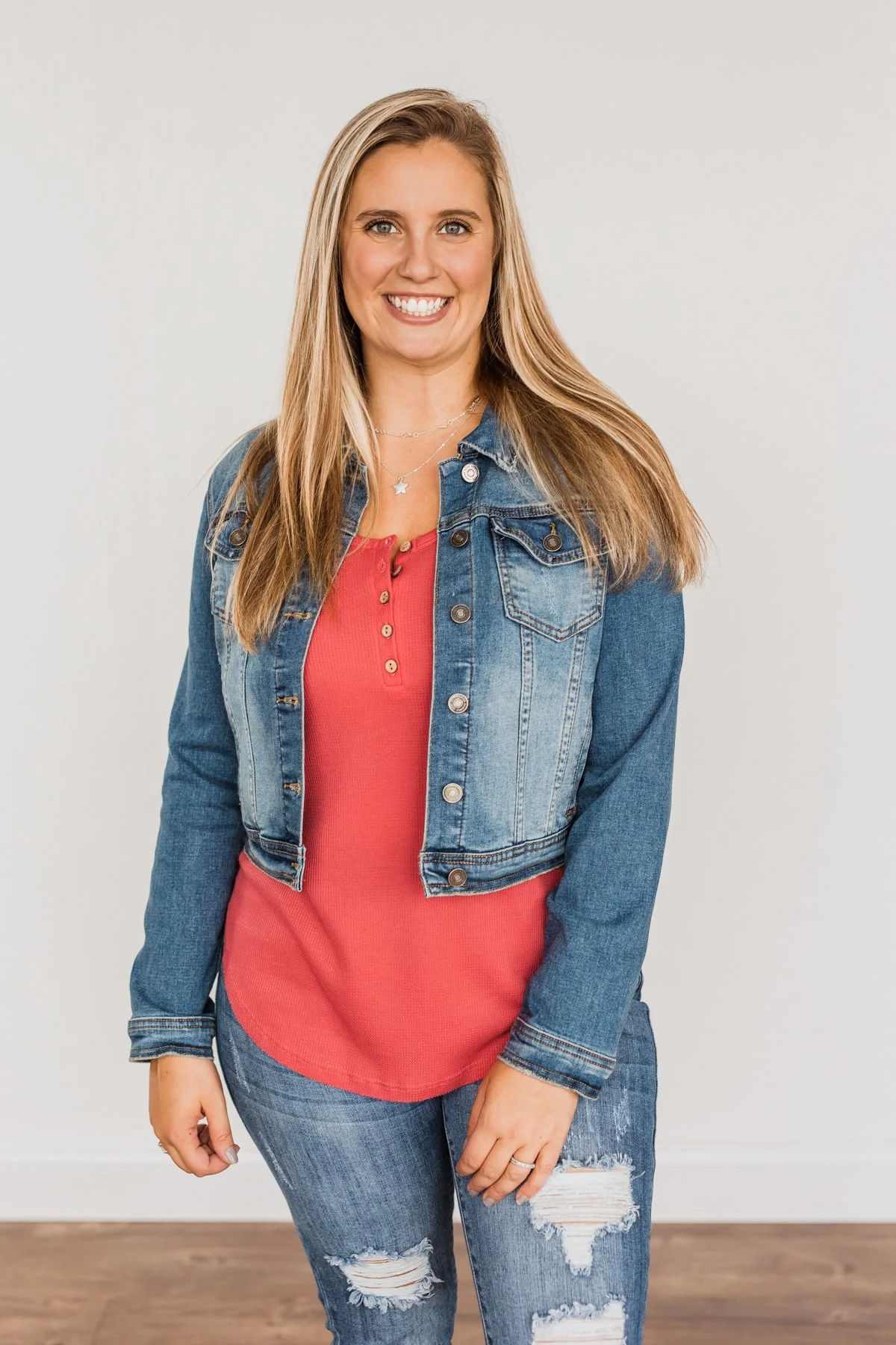 The Ultimate Jean Jacket - Medium Wash - Image 6
