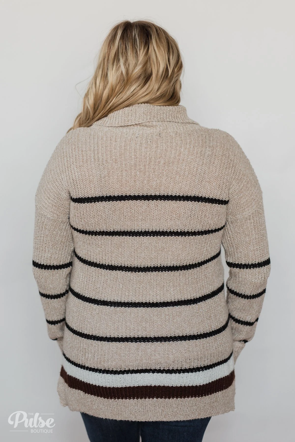 The Way You Make Me Feel Turtleneck Sweater- Neutral Tones - Image 11