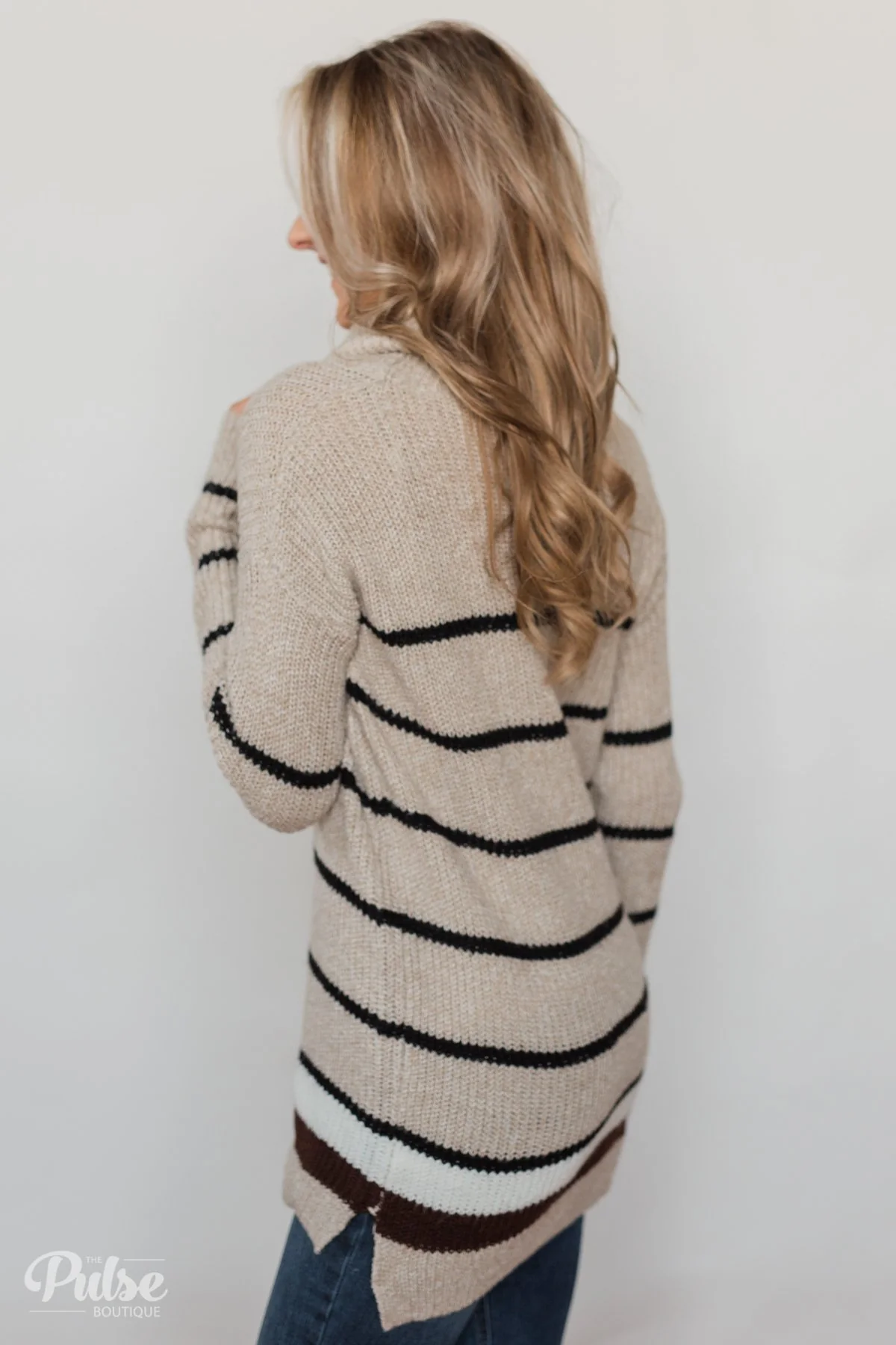 The Way You Make Me Feel Turtleneck Sweater- Neutral Tones - Image 13