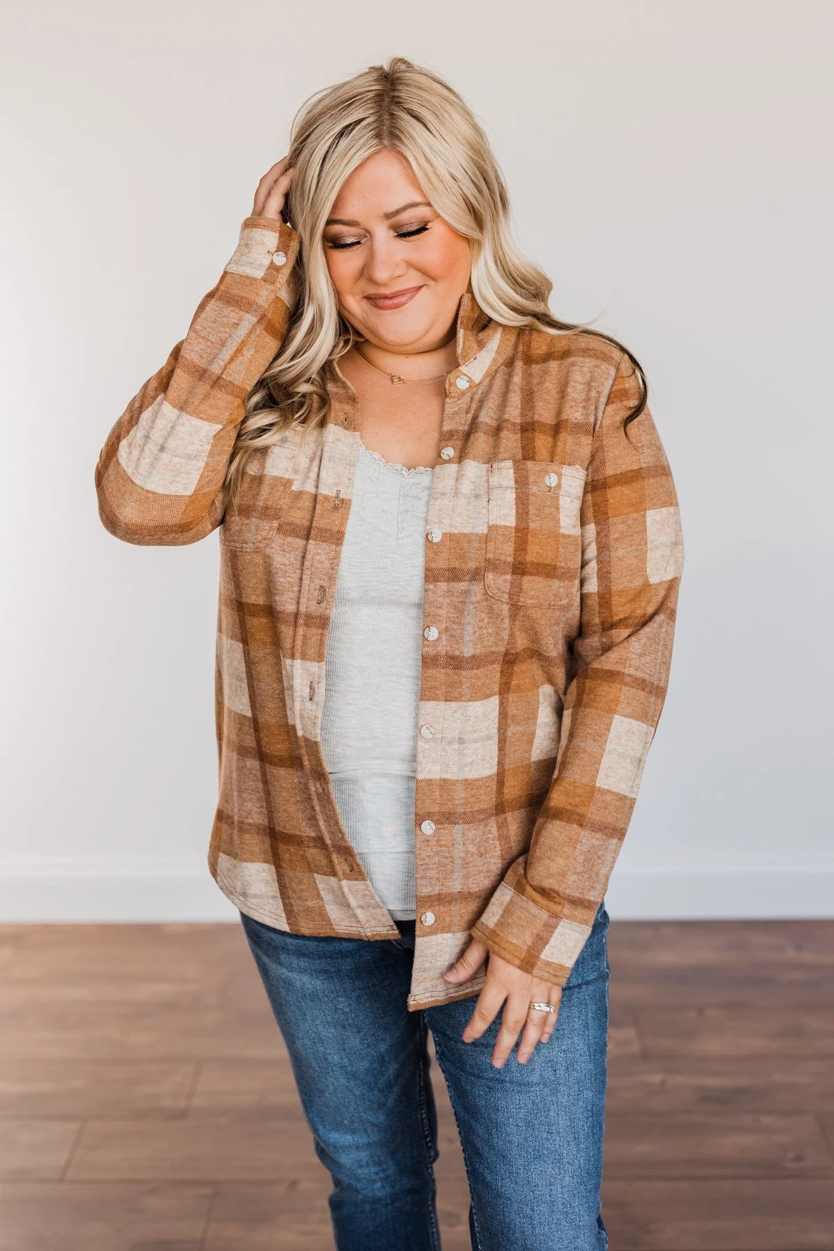 Thread & Supply Autumn Vibes Lightweight Jacket- Hazelnut - Image 4