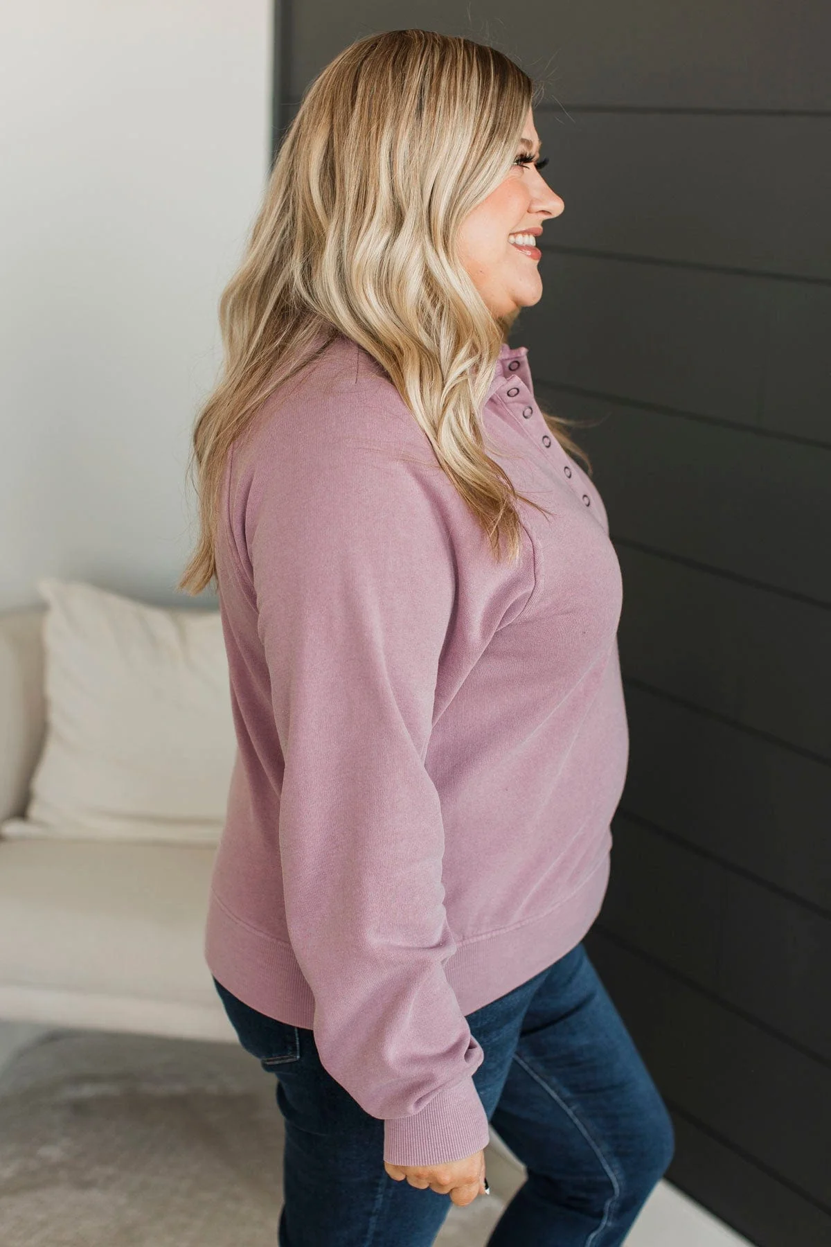 Thread & Supply Enviable Style Pullover- Orchid - Image 6