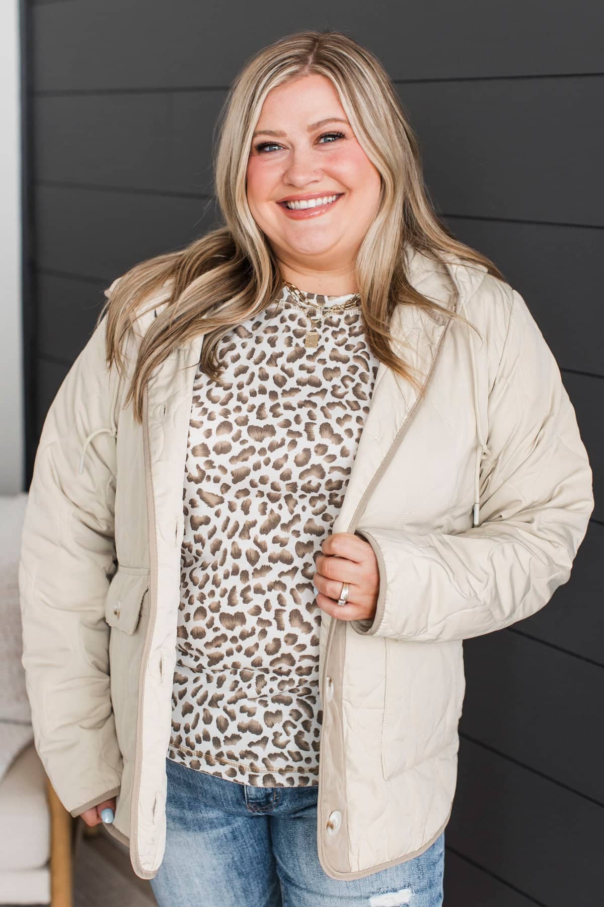 Thread & Supply Go Explore Puffer Jacket- Beige