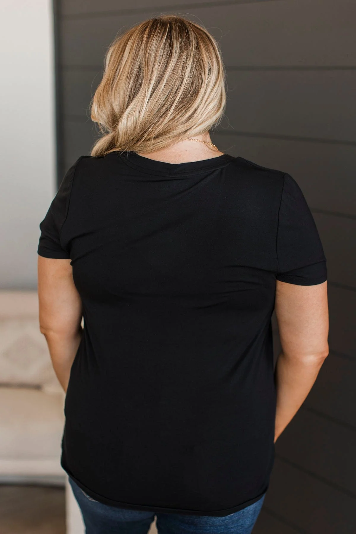 Thread & Supply Late Night Chats Top- Black - Image 8
