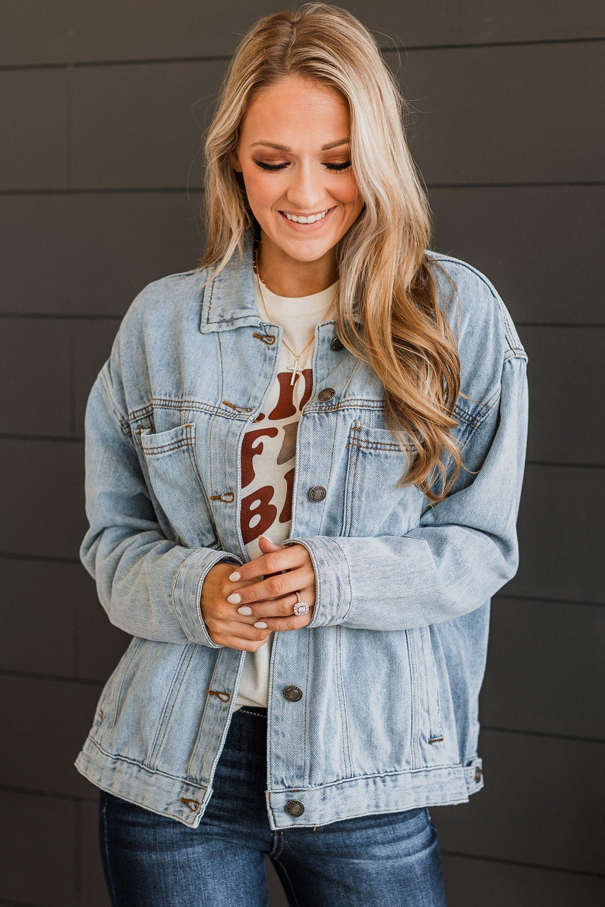 Thread & Supply New In Town Denim Jacket- Light Wash