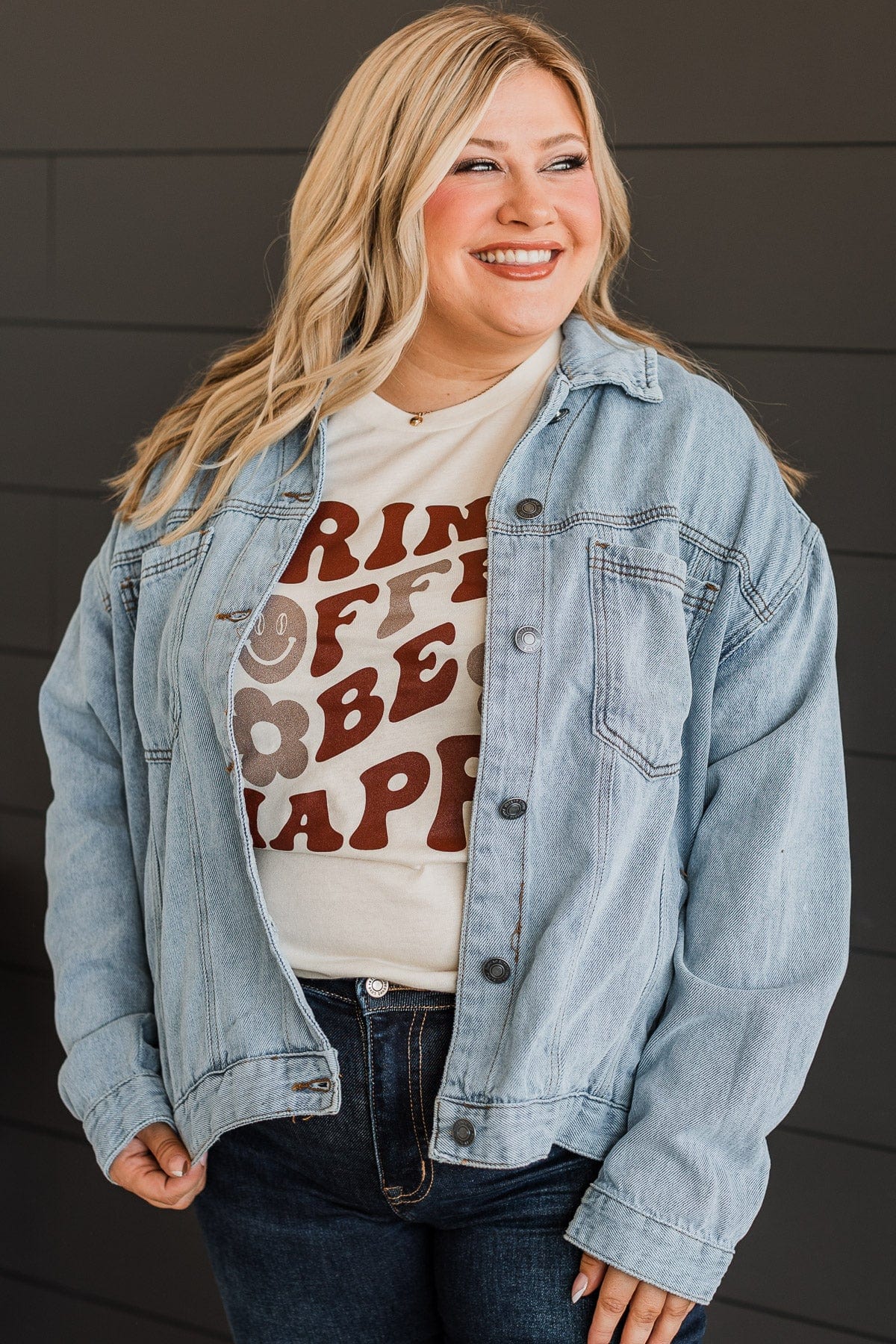 Thread & Supply New In Town Denim Jacket- Light Wash - Image 4