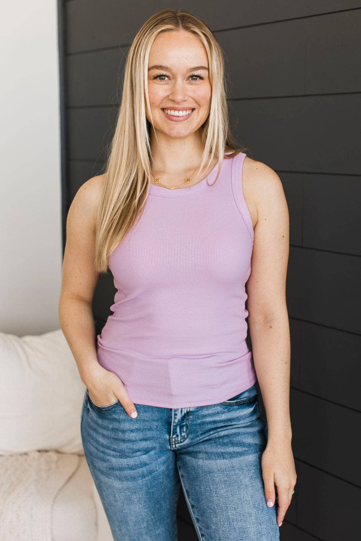 Thread & Supply On The Road Tank Top- Light Orchid - Image 2