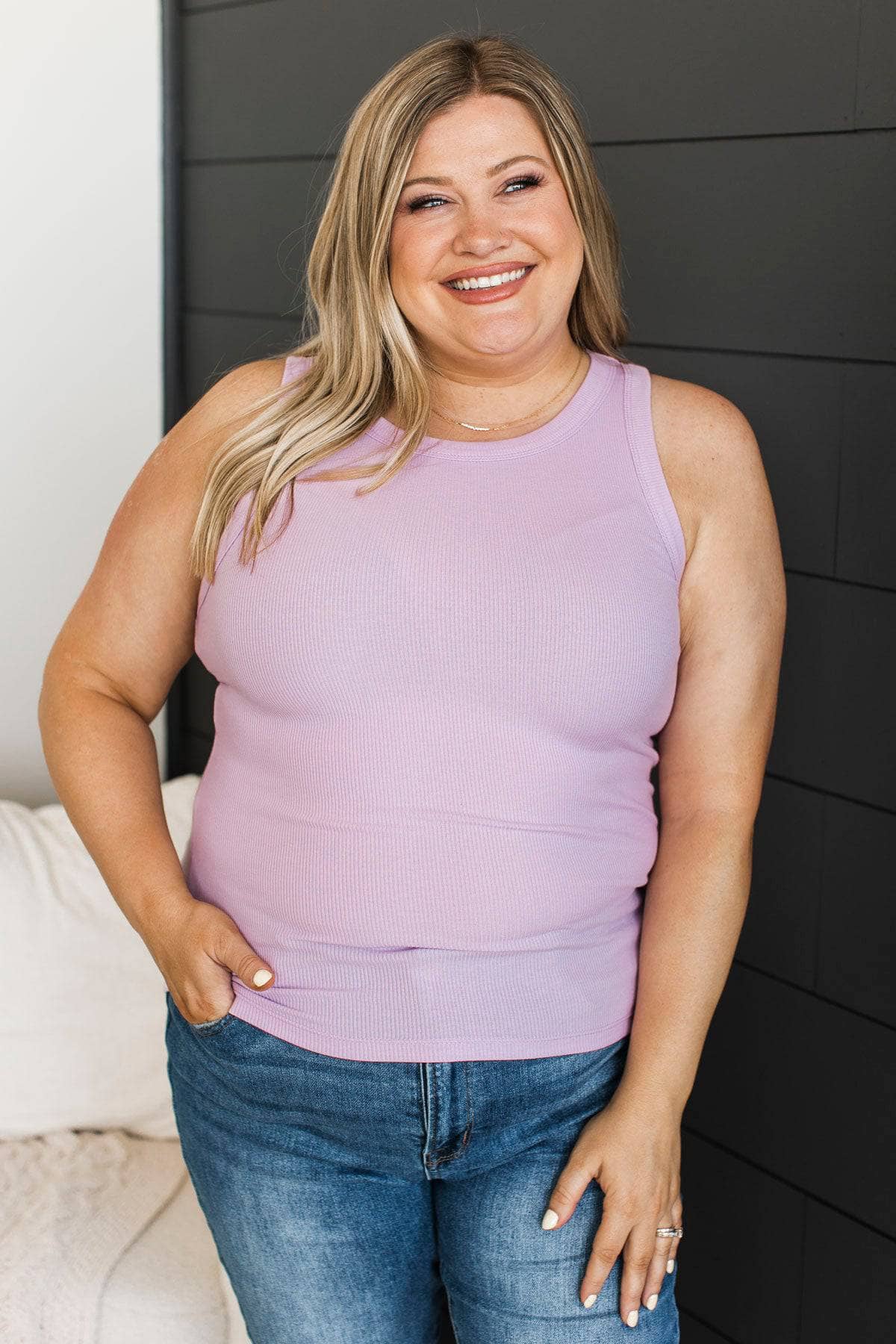 Thread & Supply On The Road Tank Top- Light Orchid - Image 3
