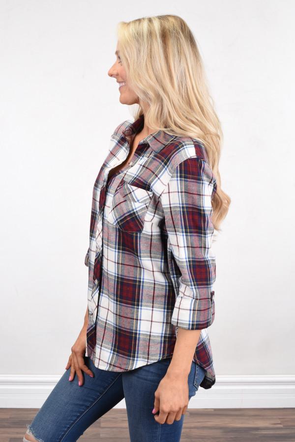 Thread & Supply ~ Red & Blue Plaid - Image 5