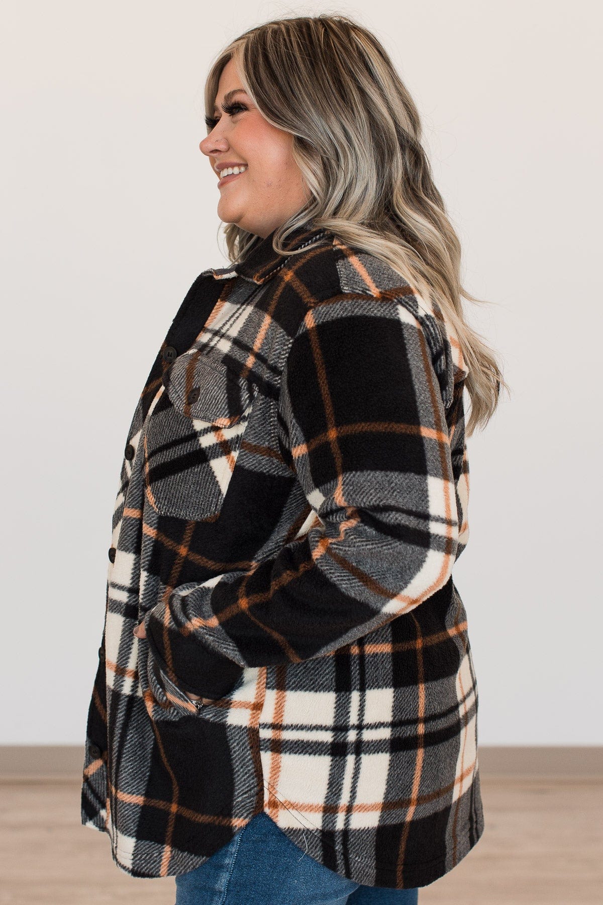 Thread & Supply Unbelievable Moments Jacket- Charcoal & Rust - Image 7
